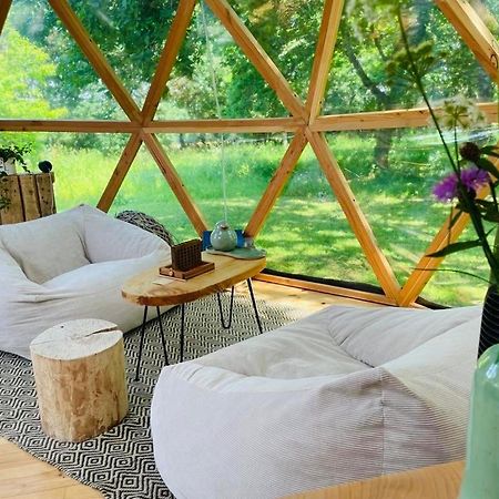 Dome Insolite Lichen Jacuzzi Et Petits-Dejeuners Inclus Gondrin Zewnętrze zdjęcie