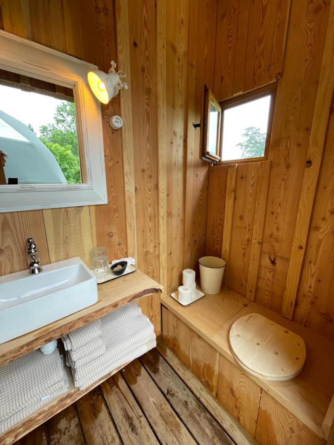 Dome Insolite Lichen Jacuzzi Et Petits-Dejeuners Inclus Gondrin Zewnętrze zdjęcie