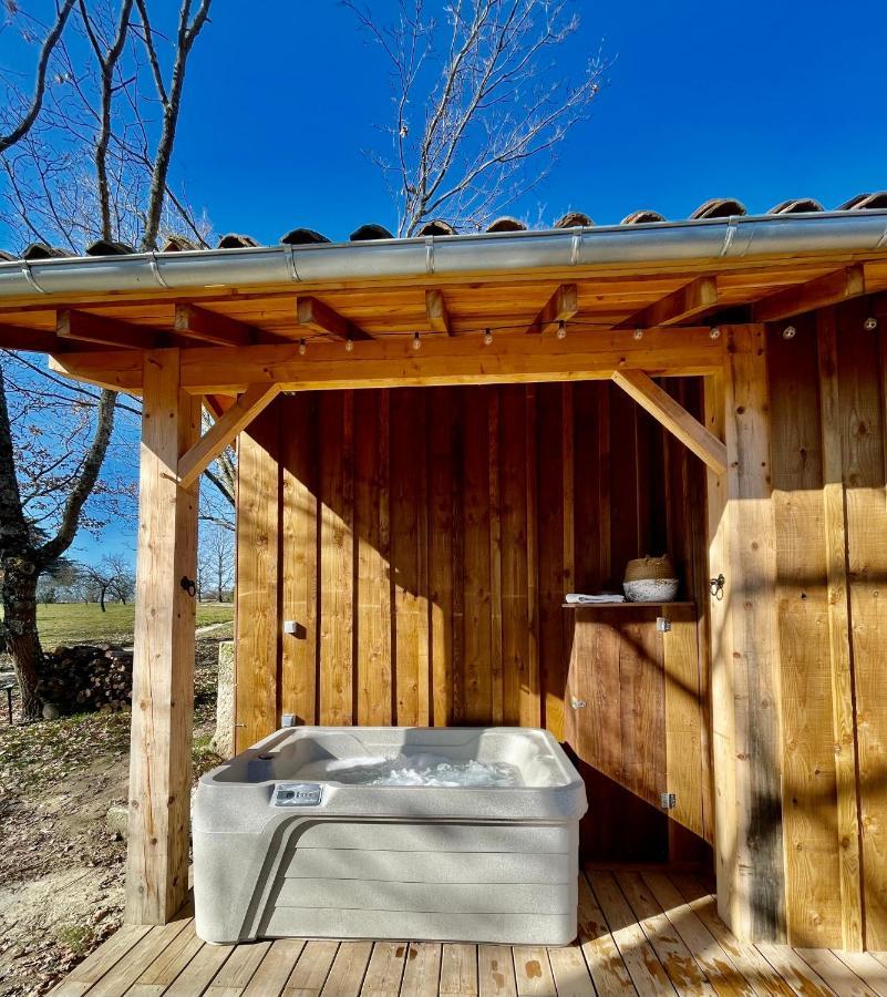 Dome Insolite Lichen Jacuzzi Et Petits-Dejeuners Inclus Gondrin Zewnętrze zdjęcie